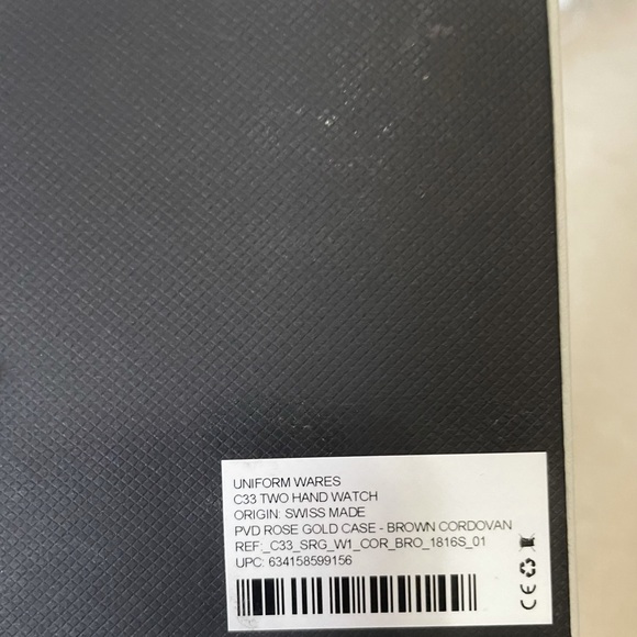 Uniform Wares C33 Two Hand Watch - Picture 6 of 6